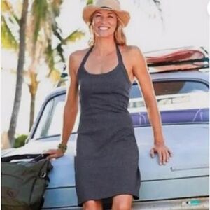Athleta Modra Dress in Charcoal Gray Size 8